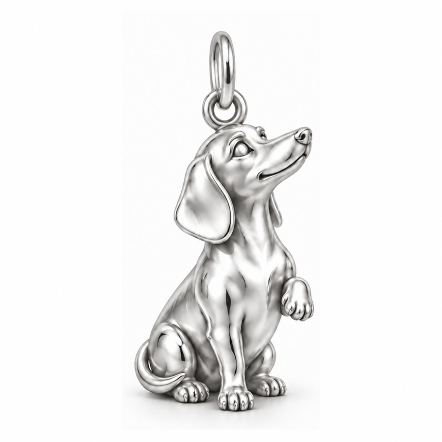 DachyCharm My Exact Doxie – Signature Expression Charm Bracelet