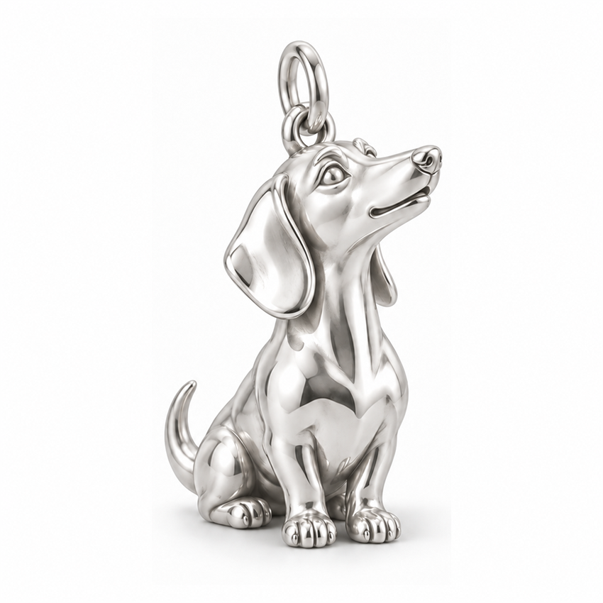 DachyCharm My Exact Doxie – Signature Expression Charm Bracelet