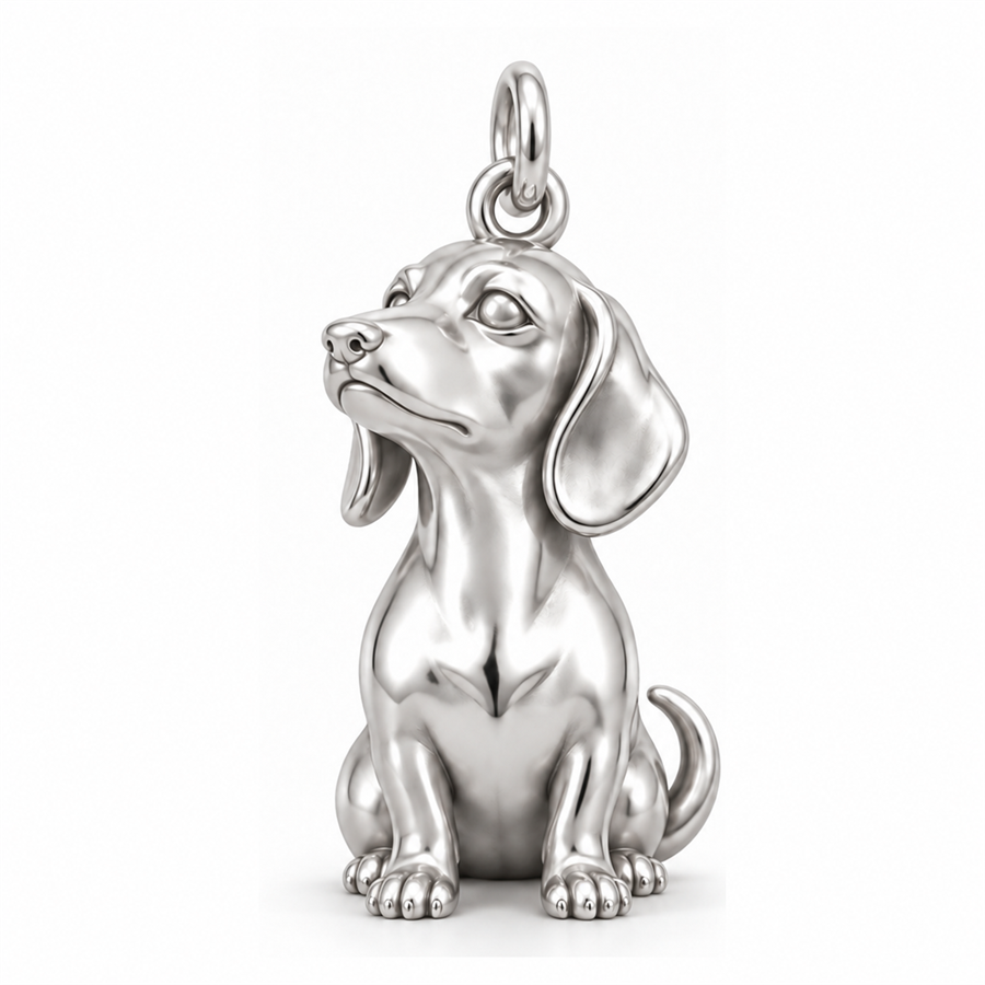 DachyCharm My Exact Doxie – Signature Expression Charm Bracelet